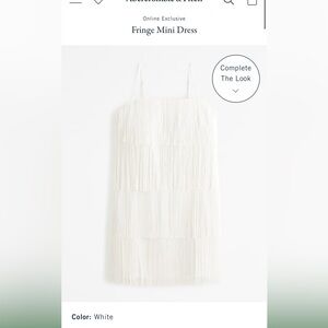 Abercrombie & Fitch Fringe mini dress